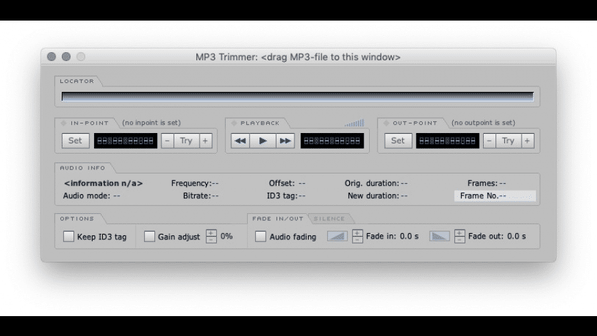 mp3 audio cutter for mac